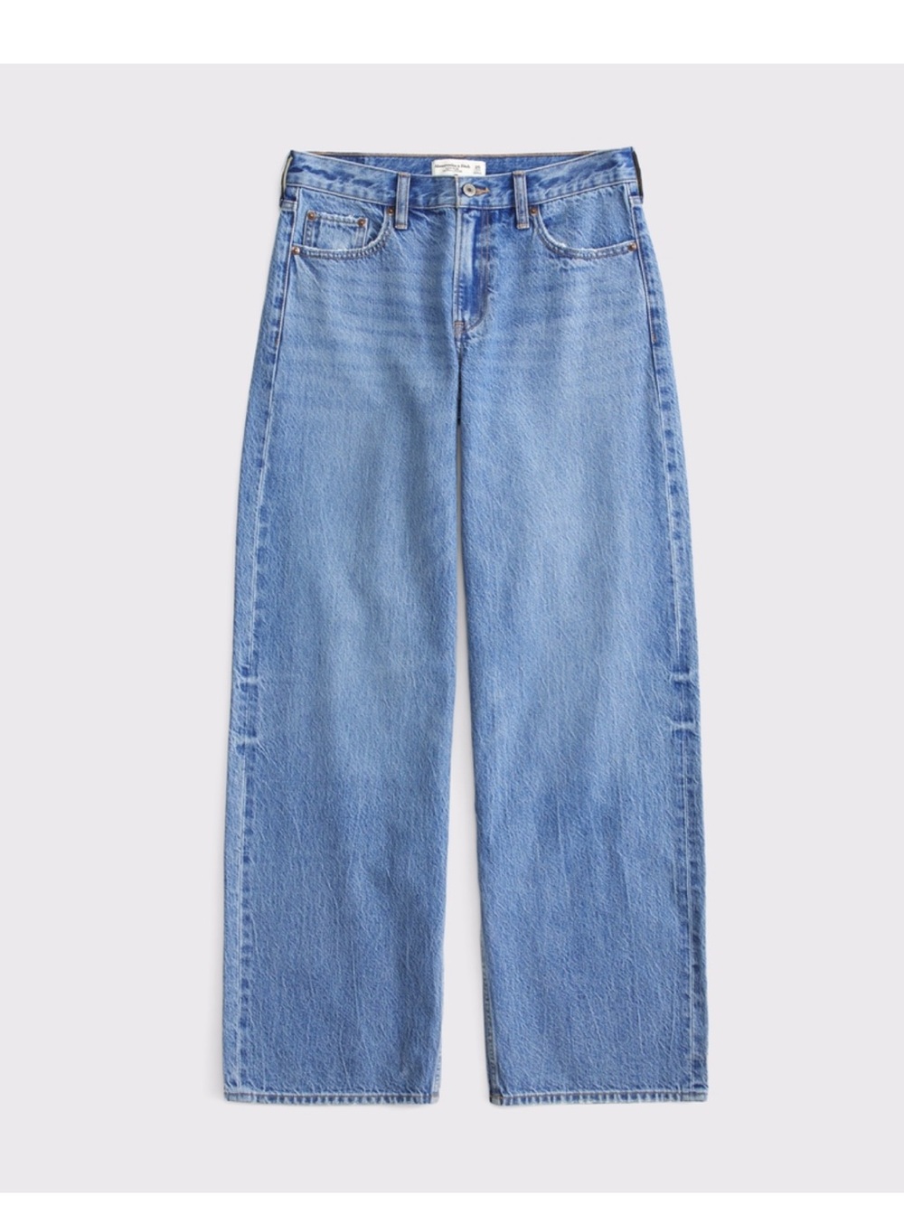 Abercrombie loose low rise jeans